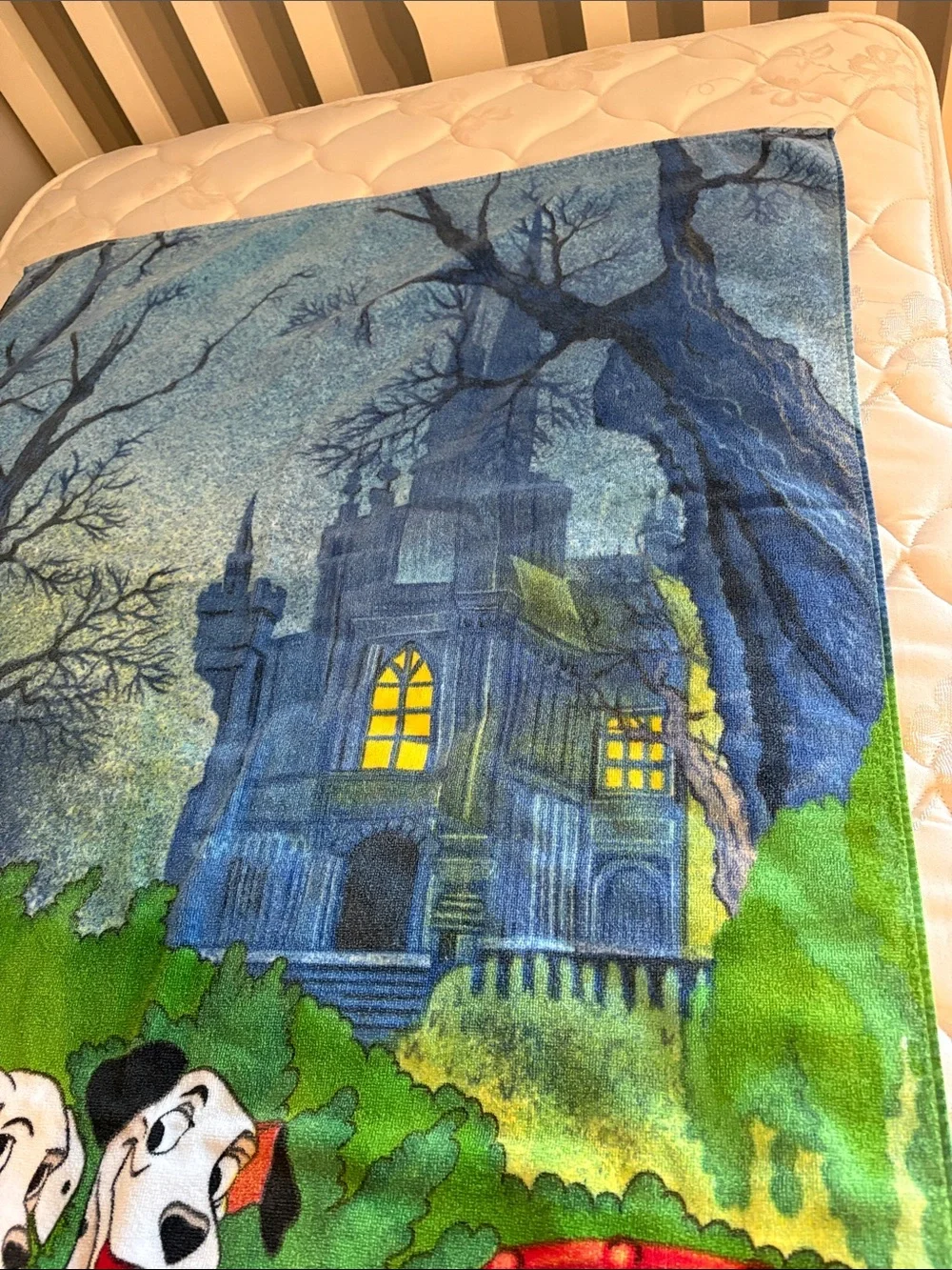Vintage Disney 101 Dalmatians Beach Blanket